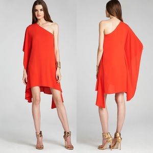 NWOT Alana one Shoulder Draped Dress